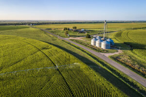 farmland in Colorado corn fields ag bioeconomy