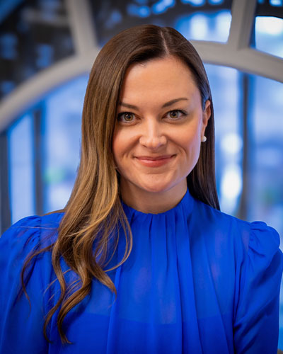 Danielle Beck is the Vice President of External Affairs at CRA